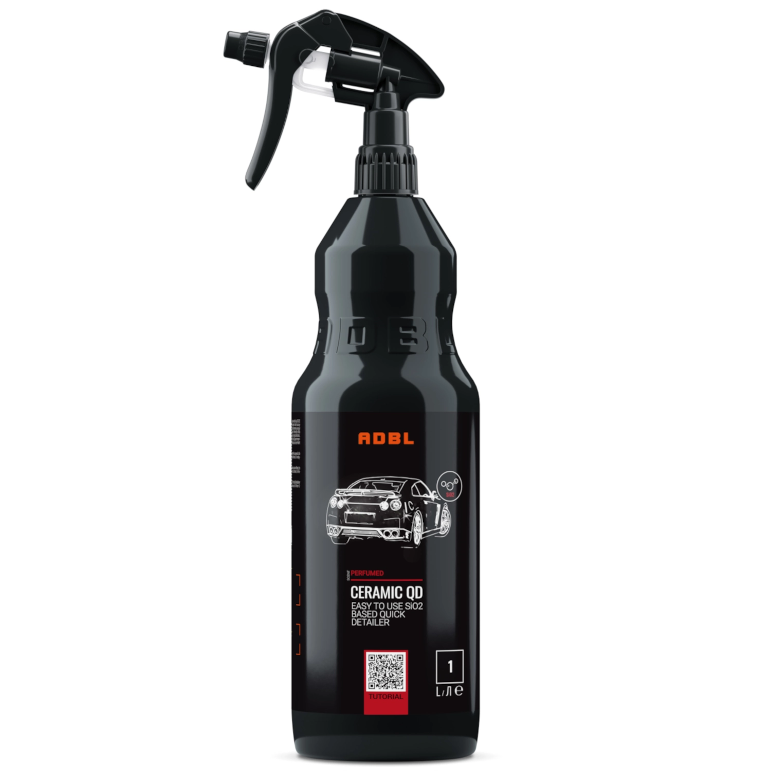 ADBL Quick Detailer with SiO2 Quartz 1L bottle for hydrophobic paint protection and maintenance