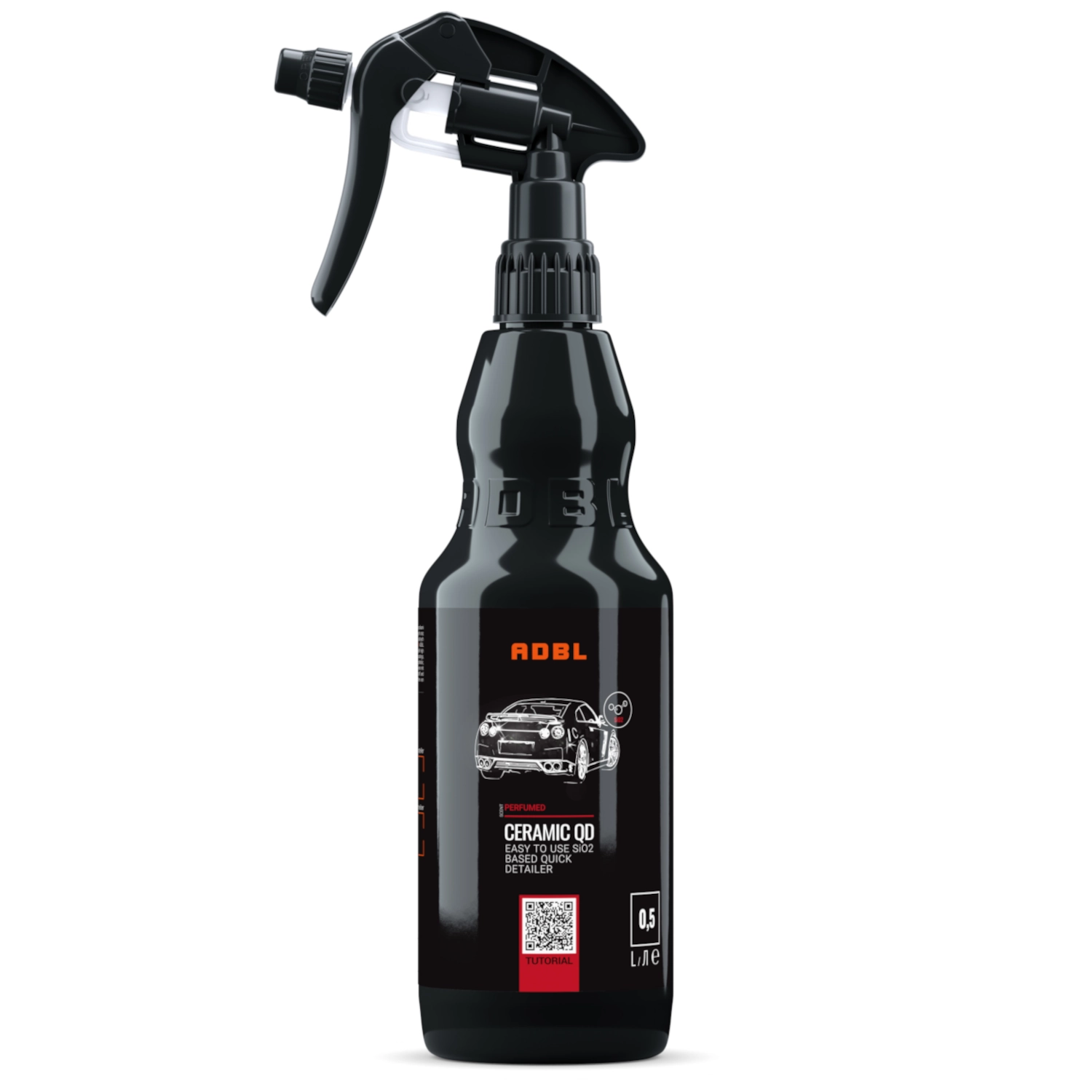 ADBL Quick Detailer with Silica 500ml spray bottle for car paintwork maintenance and protection