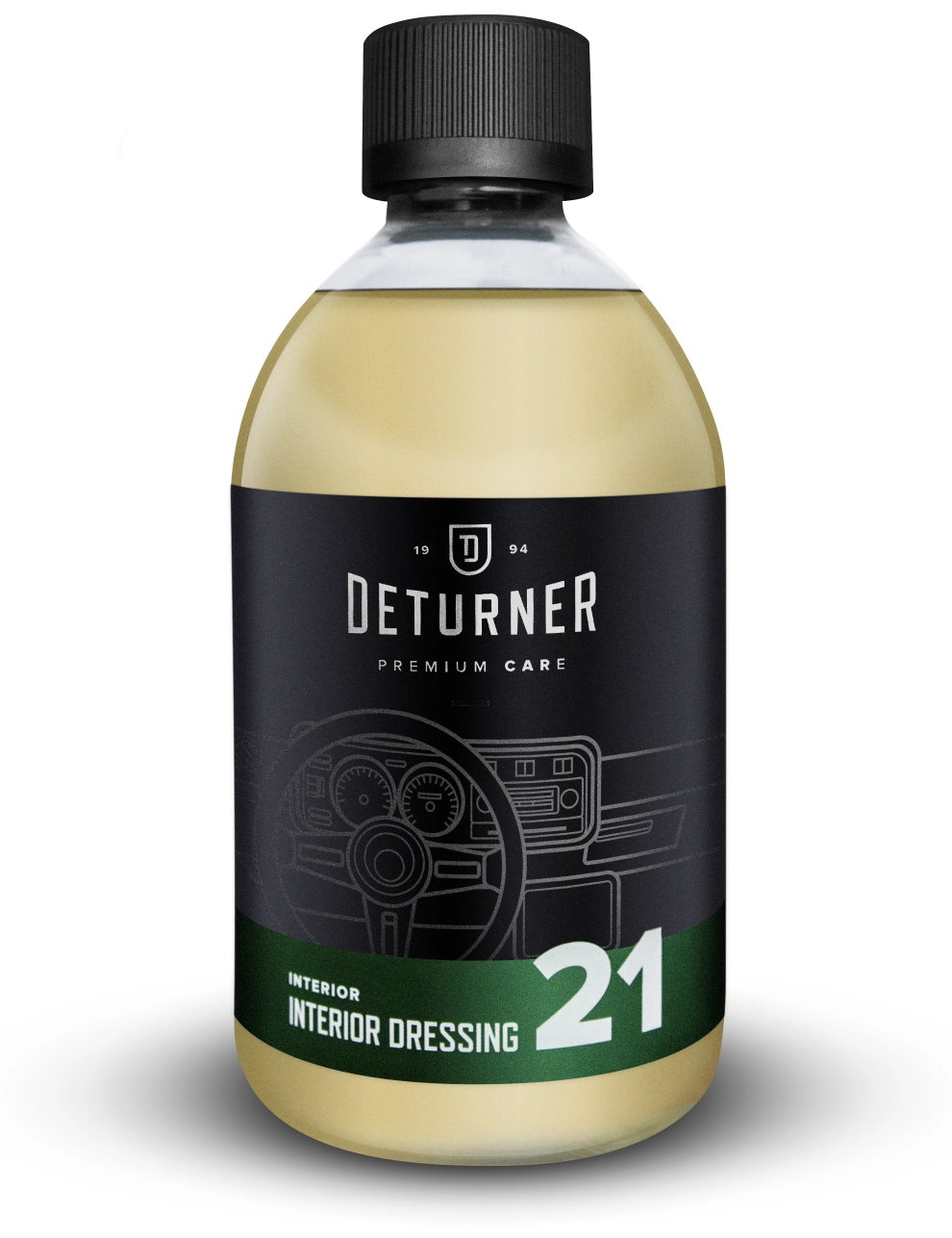 Deturner Interiörpolish Satin/Blank Finish 500ml flaska för invändiga plastdetaljer