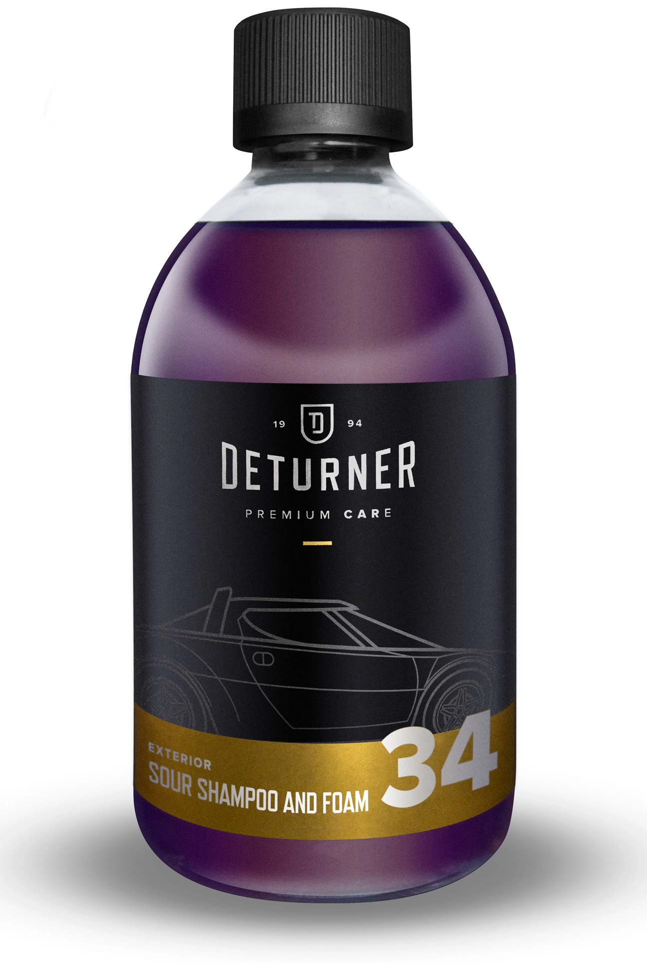 Deturner Sour Shampoo & Foam – kwaśny szampon i piana aktywna, 2 w 1 500ml