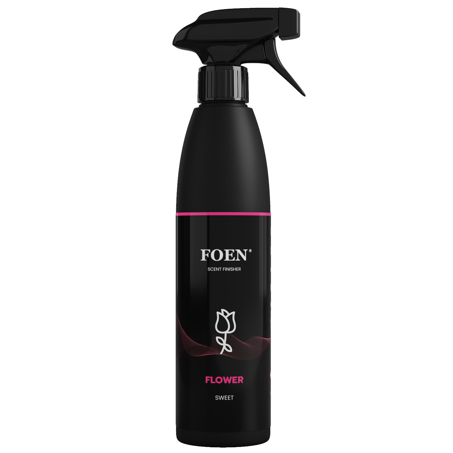 Foen Bilparfym Blomdoft 450ml sprayflaska för bilinteriör och inomhusmiljöer