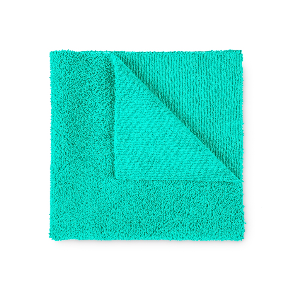 Green FX PROTECT Microfibre Towel edgeless 40x40cm 550gsm for detailing and paint care