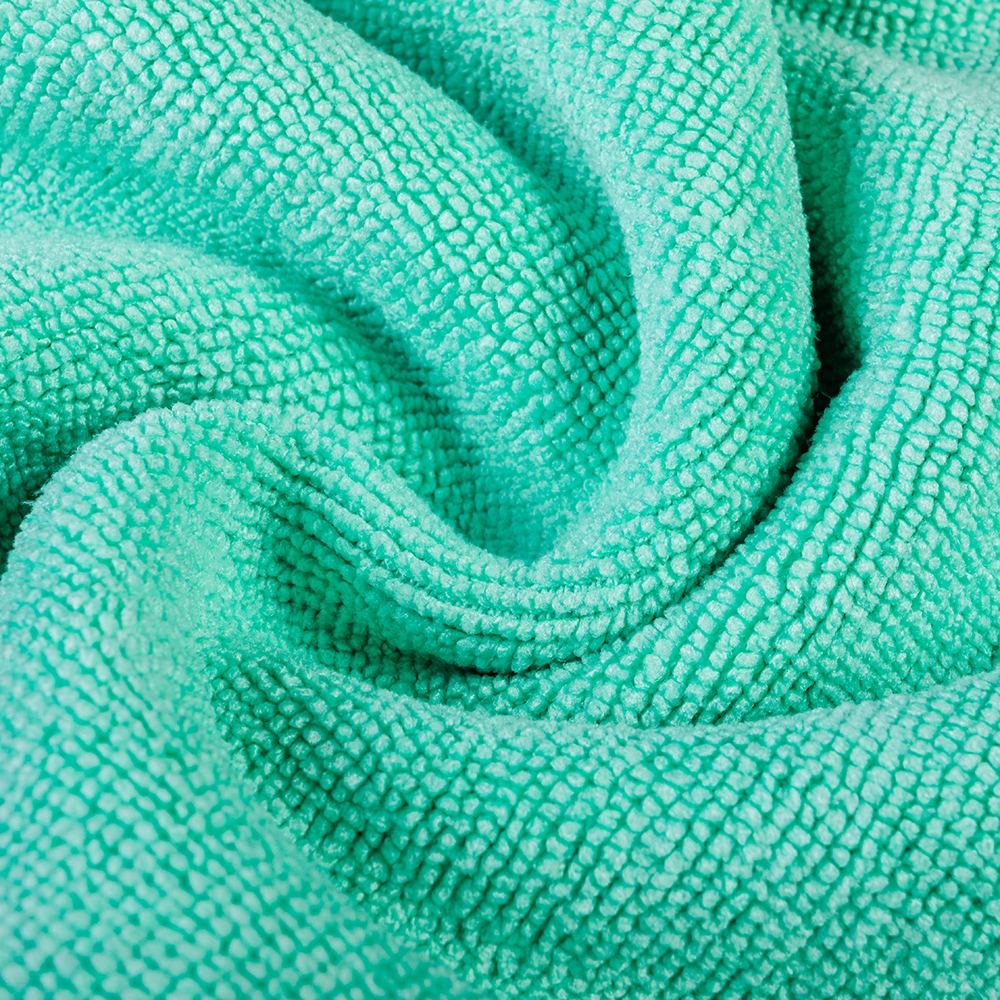 Green FX PROTECT Microfibre Towel edgeless 40x40cm 550gsm for detailing and paint care