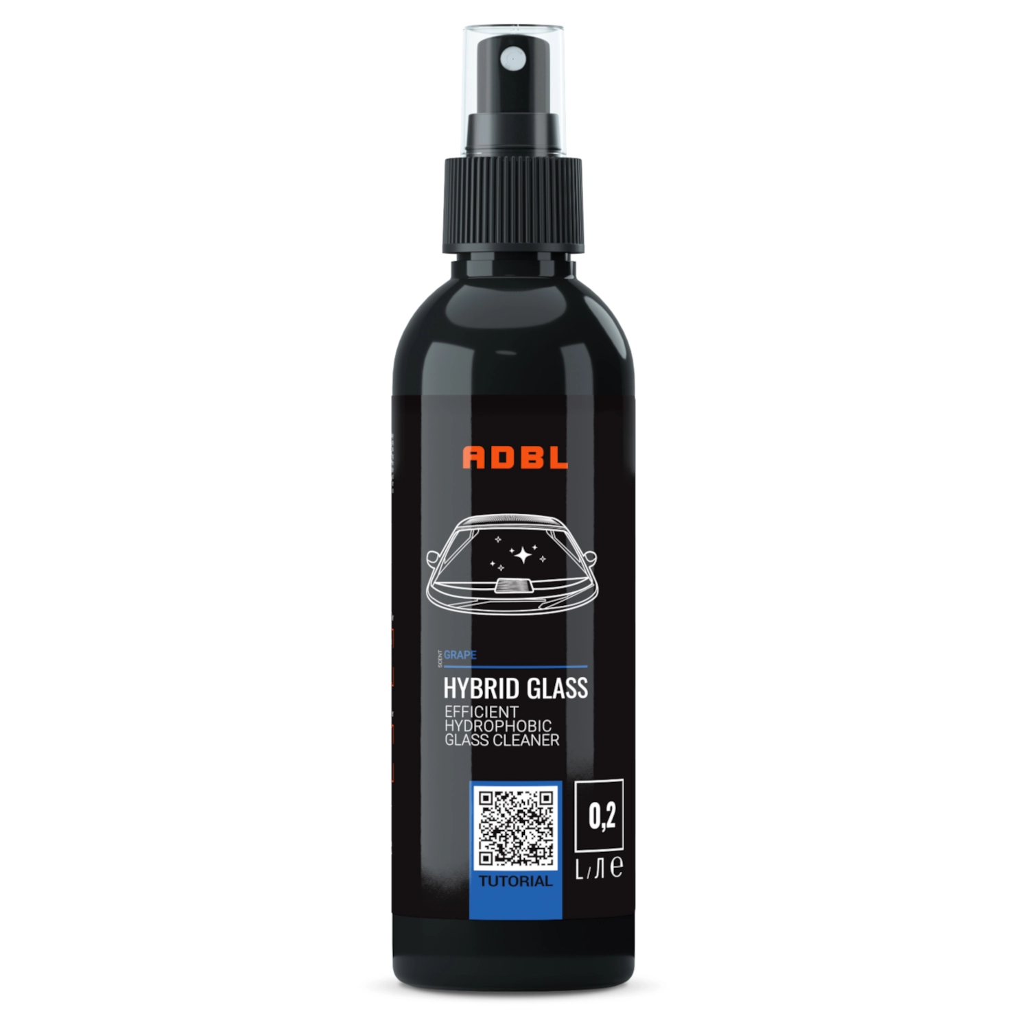 ADBL Hybrid Glass – płyn do mycia szyb z niewidzialną wycieraczką 200ml