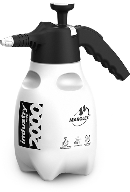 Marolex Industry Ergo ACID Line 2000 syraresistent handspruta 2 liter för professionell fordonsvård