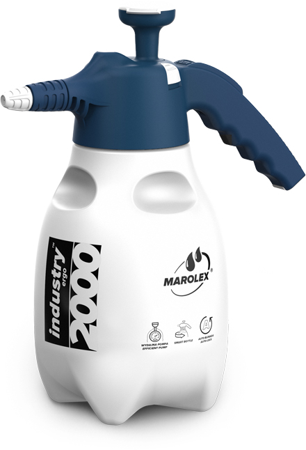 Marolex Industry Ergo Alka Line 2000 – poręczny opryskiwacz ręczny, odporny na produkty zasadowe 2L