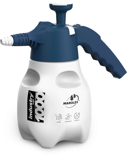 Marolex Industry Ergo Alka Line 1000 – poręczny opryskiwacz ręczny, odporny na produkty zasadowe 1L