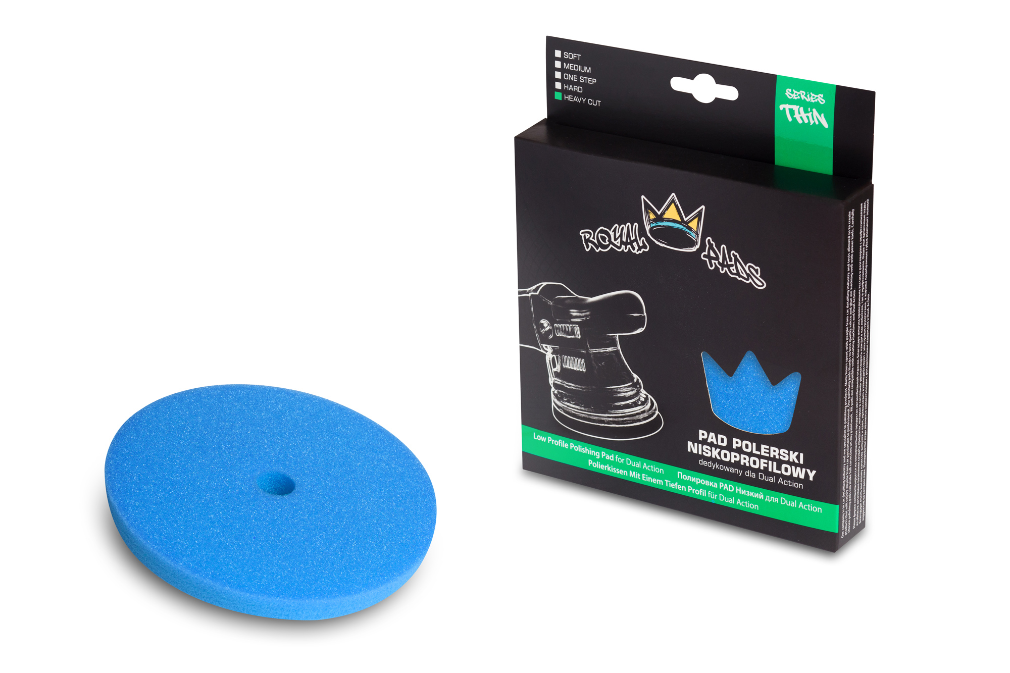 Polishing pad 80/90mm – autopflege, Royal Pads