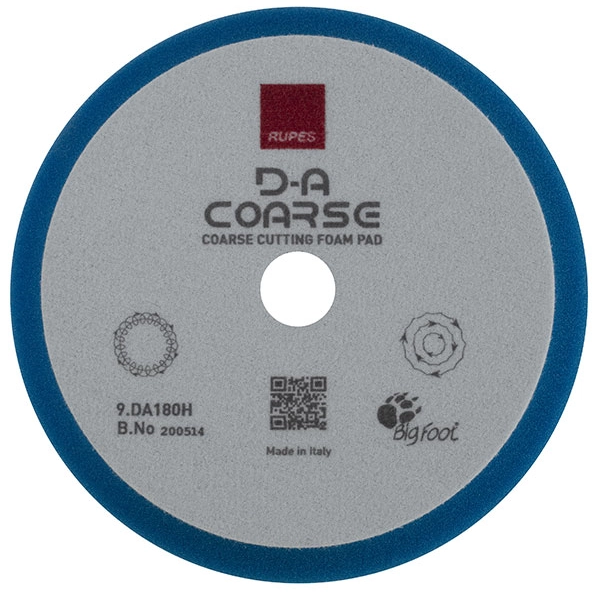 RUPES DA Foam Pad Hard Blue 150/180mm hard foam pad for DA polisher paint correction