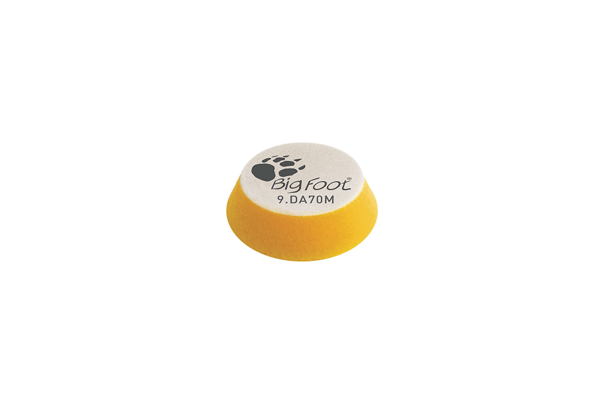 RUPES Soft Foam Pad 50/65mm yellow for DA Polisher and finish polishing work