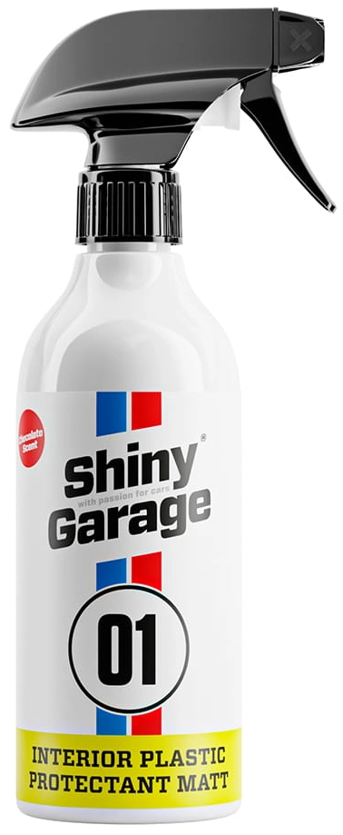 Shiny Garage Interiörskydd Plast Matt Finish 500ml med anti-UV-skydd och chokladdoft för bilens plastdetaljer
