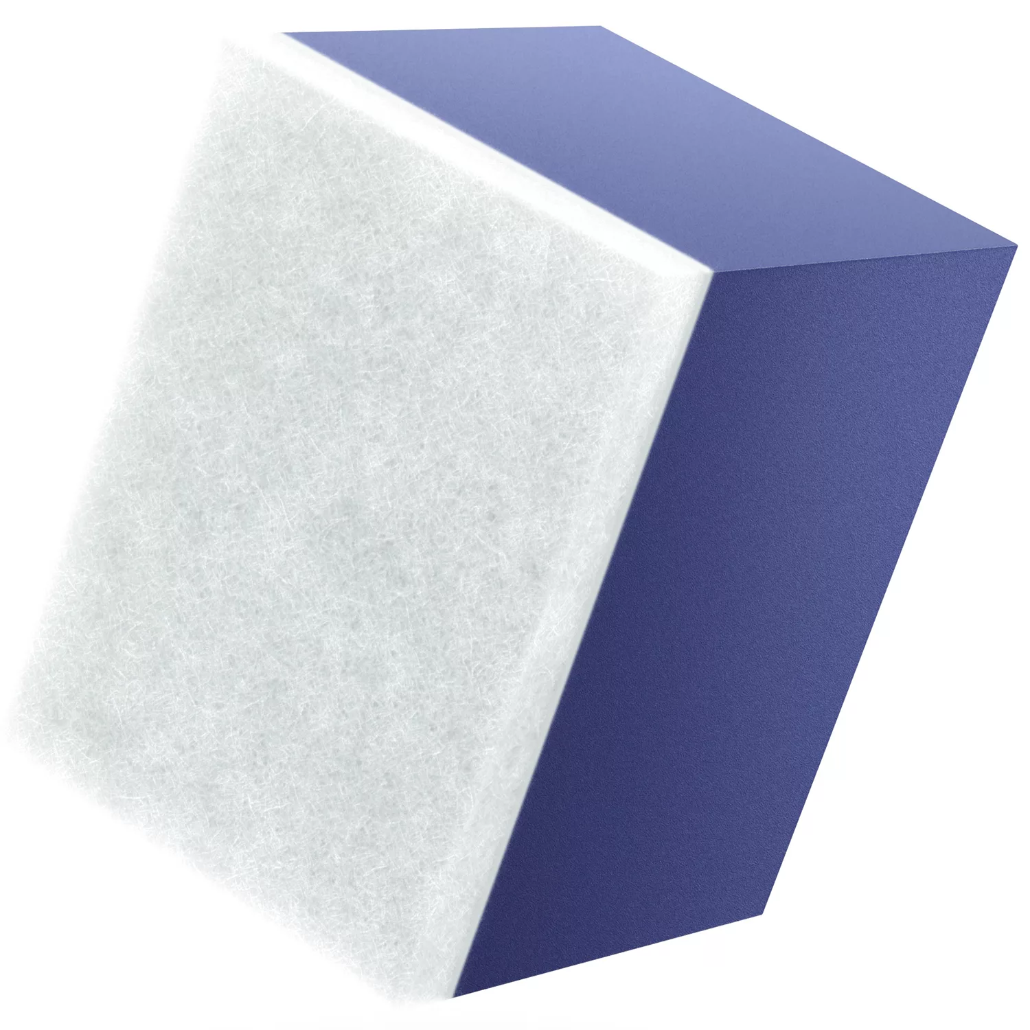 ADBL Glass Cube felt pad in cube shape for professional automotive glass polishing