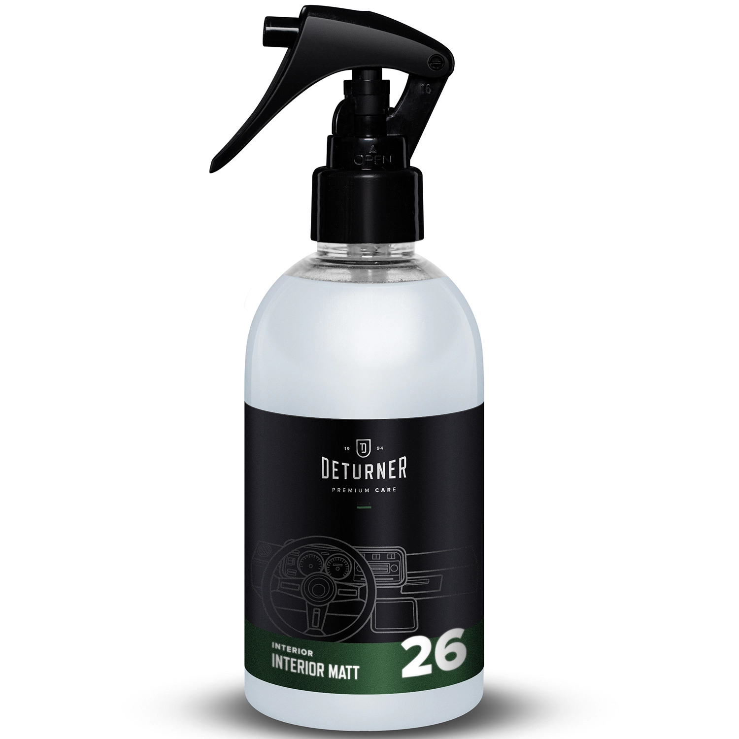 Deturner Interior MATT – matowy dressing do wewnętrznych plastików 250ml