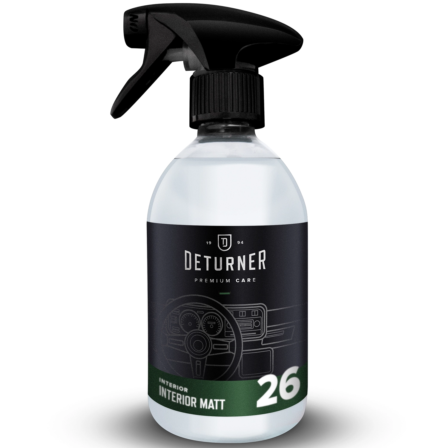 Deturner Interior MATT – matowy dressing do wewnętrznych plastików 500ml