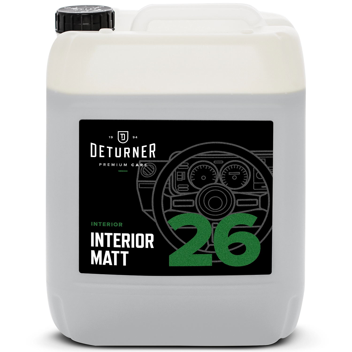 Deturner Interior MATT – matowy dressing do wewnętrznych plastików 5L