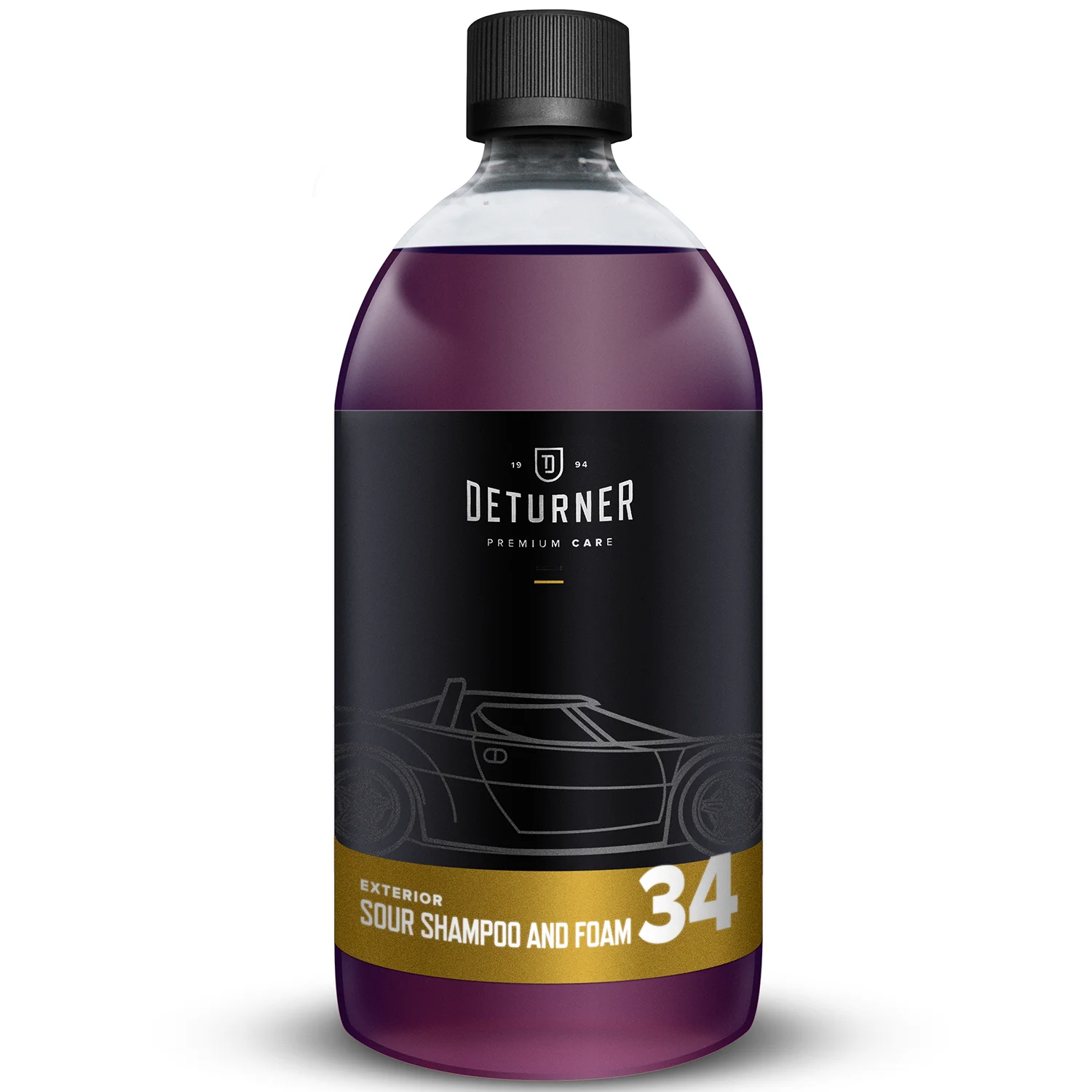 Deturner Sour Shampoo & Foam – kwaśny szampon i piana aktywna, 2 w 1 1L