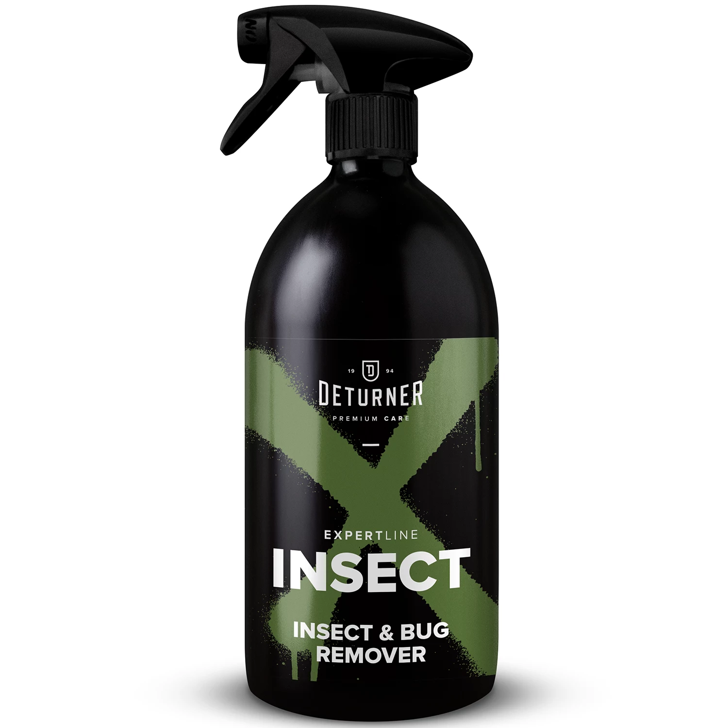 Deturner Bug and Insect Remover 1L bottle from Xpert Line for professional insect residue removal