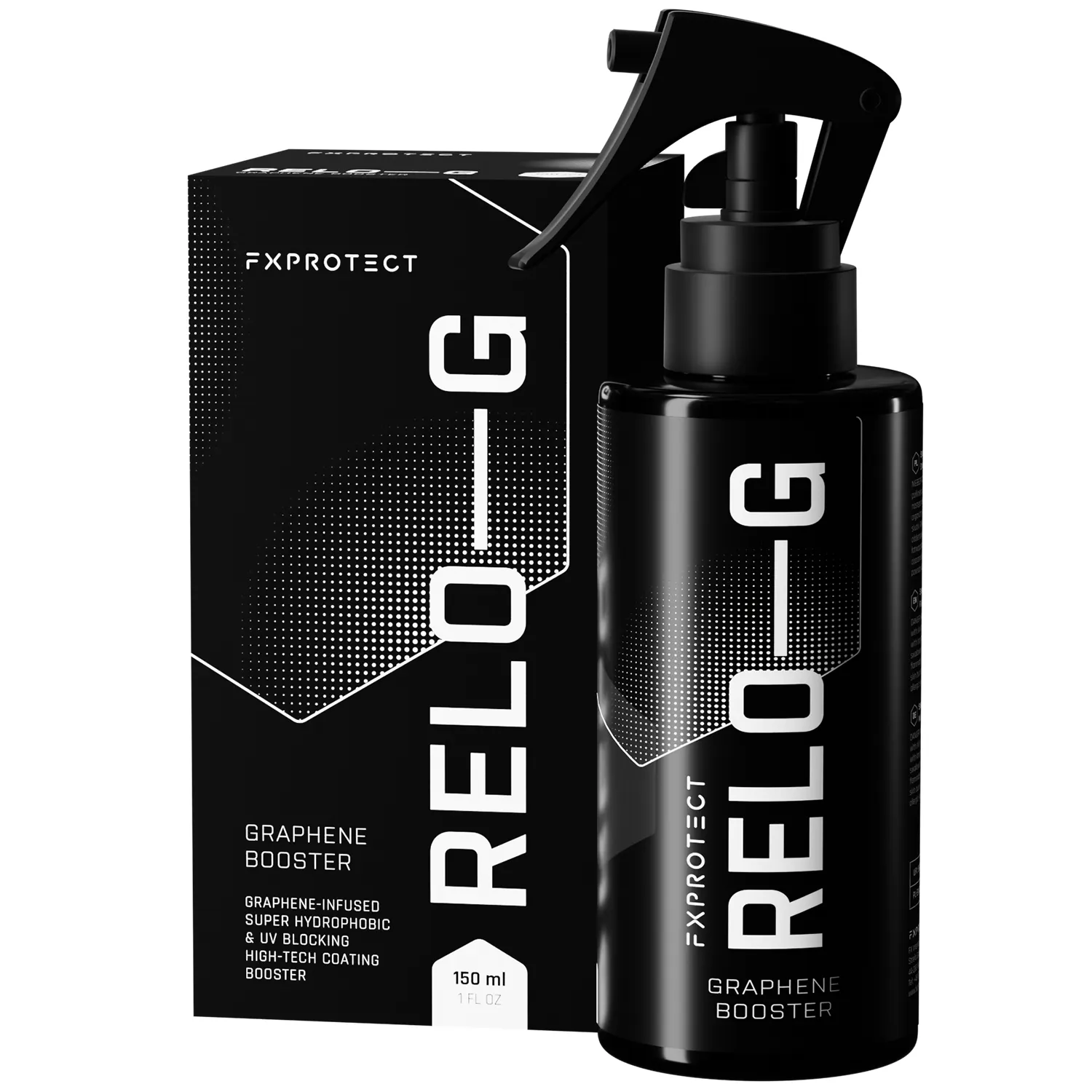 FX PROTECT Graphene Coating Booster 150ml bottle for graphene-based paint treatment and UV protection