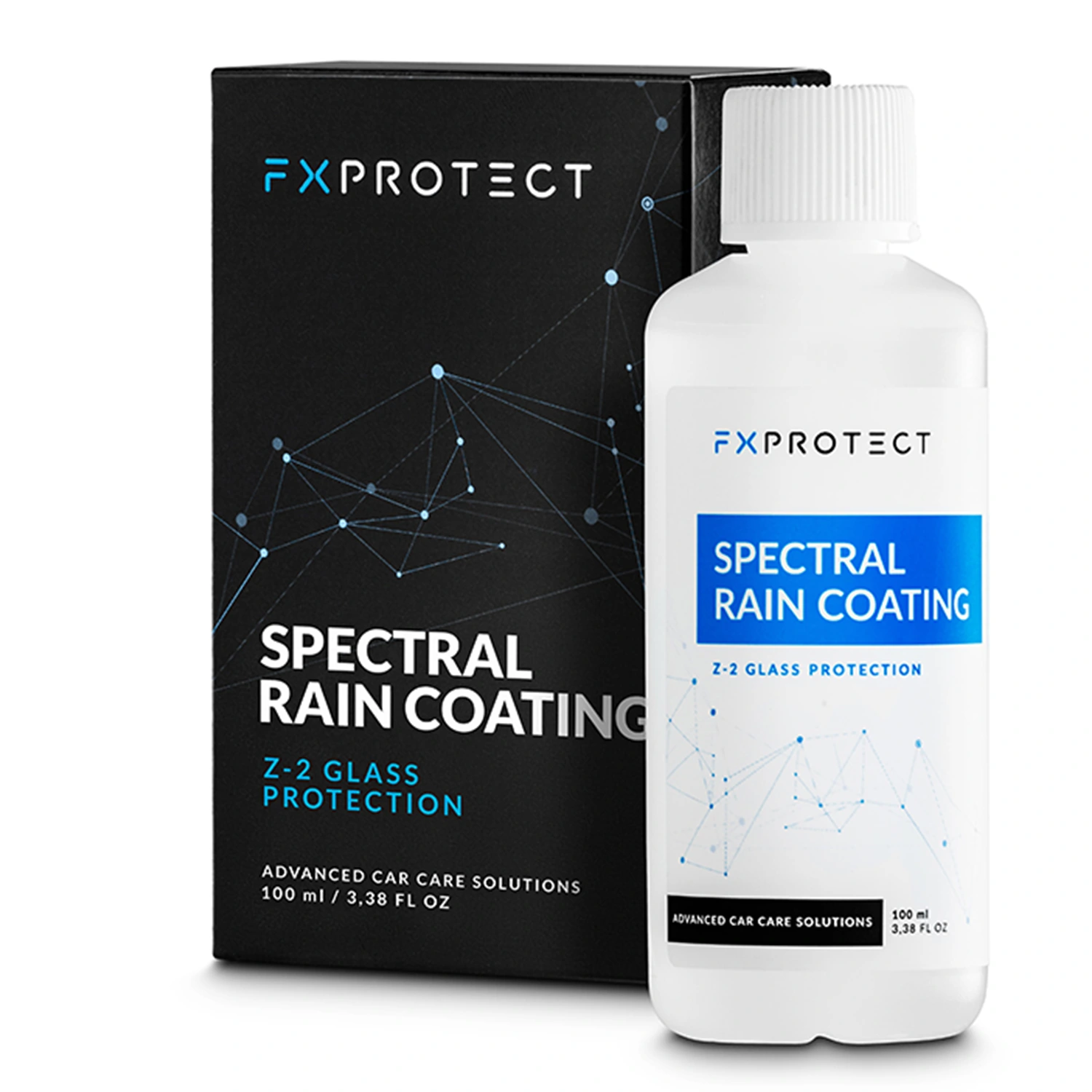 FX PROTECT Spectral Rain Coating Z-2 hydrophobic glass Coating 100ml bottle for windscreens