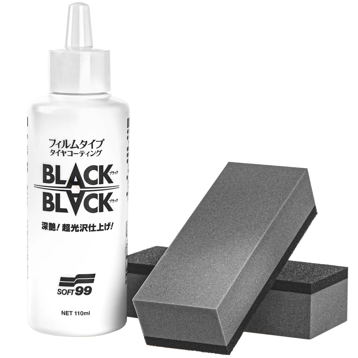 Soft99 Black Black – powłoka do opon, efekt odżywienia 110ml