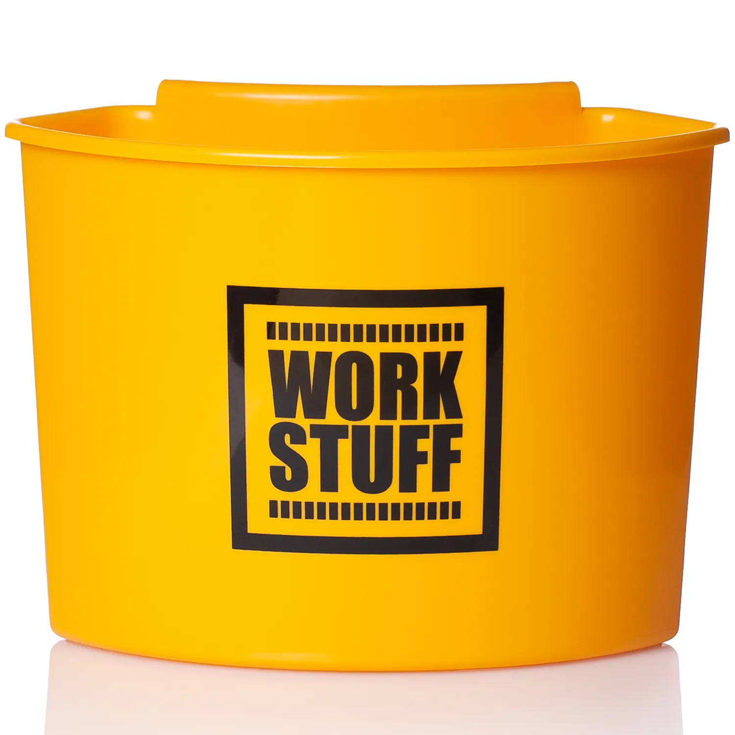 WORK STUFF Bucket Organiser with water drainage mounted on wash bucket for detailing accessories