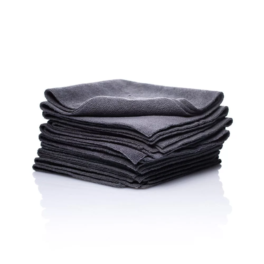 WORK STUFF Microfibre Cloths 40x40cm 320gsm 10-pack for detailing and car care