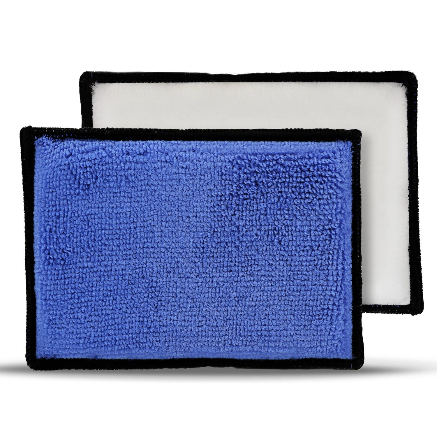 Scrub pad for interior cleaning with scratch-free material and ergonomic grip, Deturner
