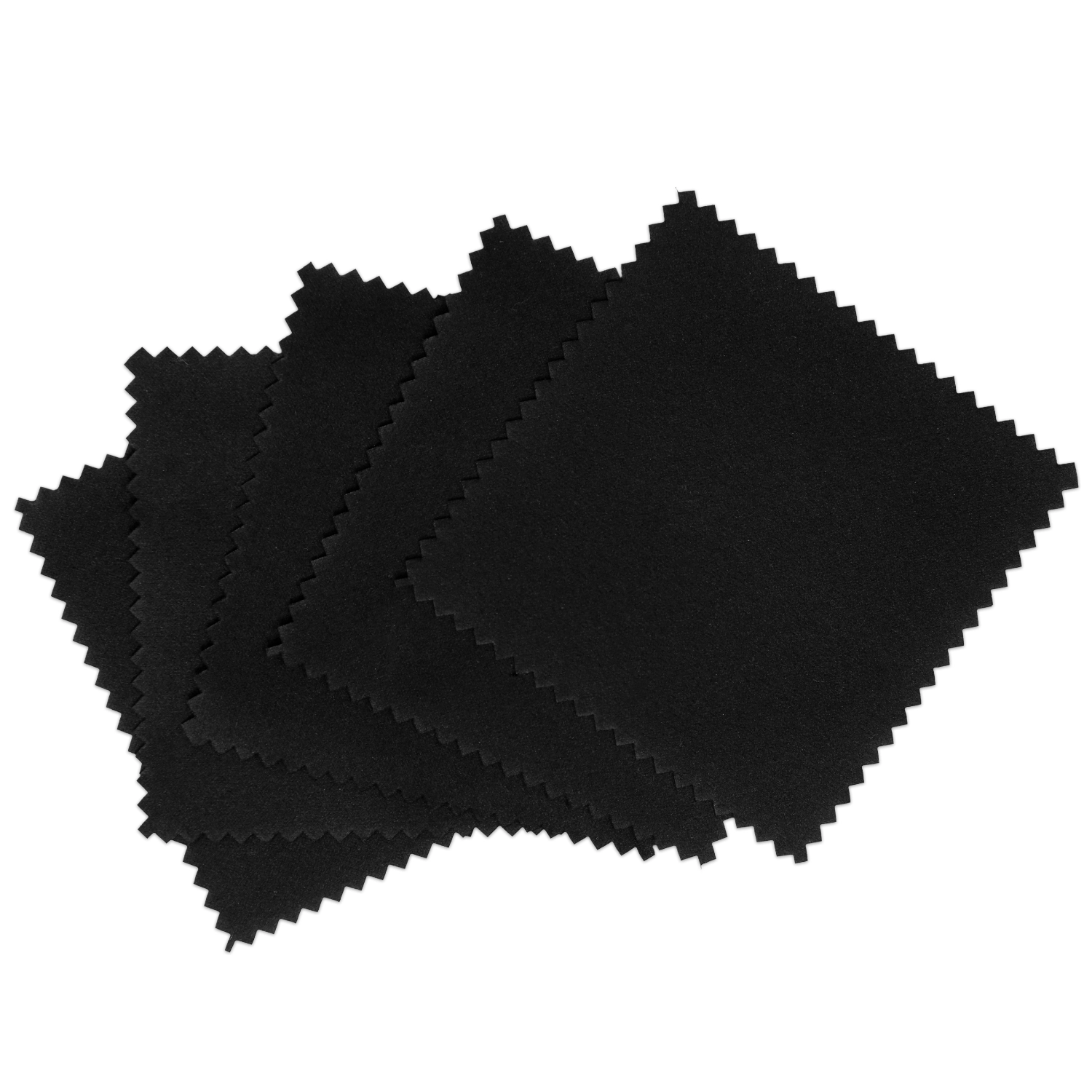 Deturner mikrofiberapplikator Suede 10x10cm 5-pack för applicering av vax, Sealant och Coating