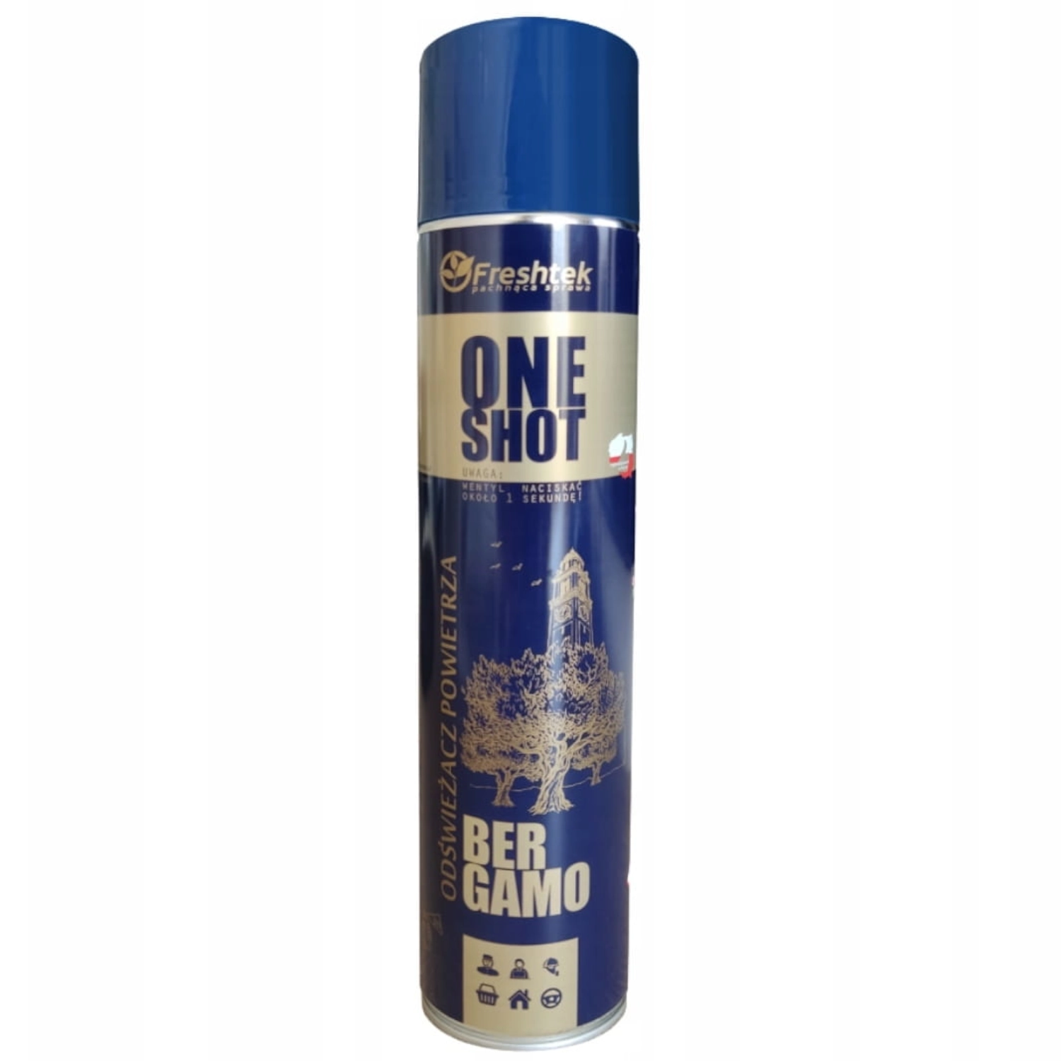FRESHTEK Odświeżacz Bergamo 600ml