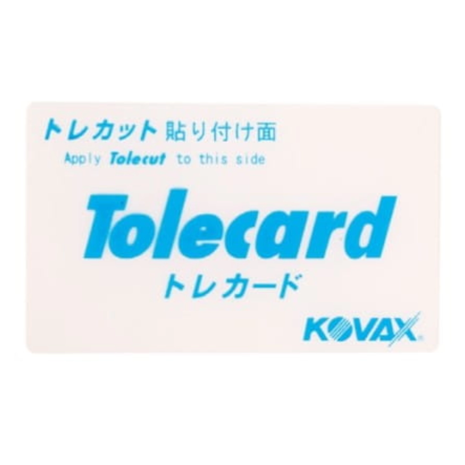 KOVAX Tolecard - Elastyczna podkładka do samoprzylepnego papieru ściernego 66x110mm