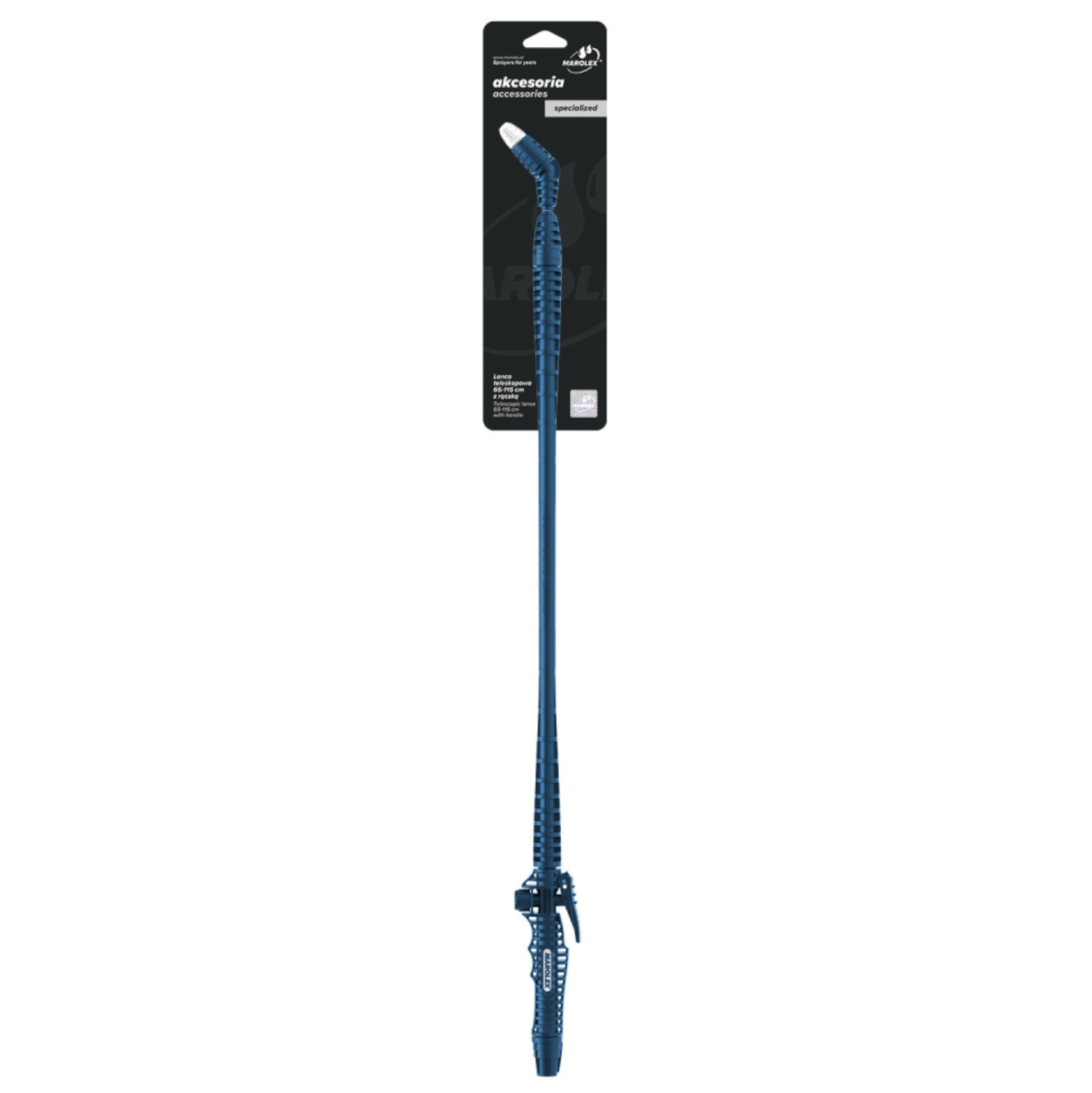 MAROLEX Lanca kompozytowa z rączką Alka line H teleskopowa 65-115 cm, niebieska L002.153