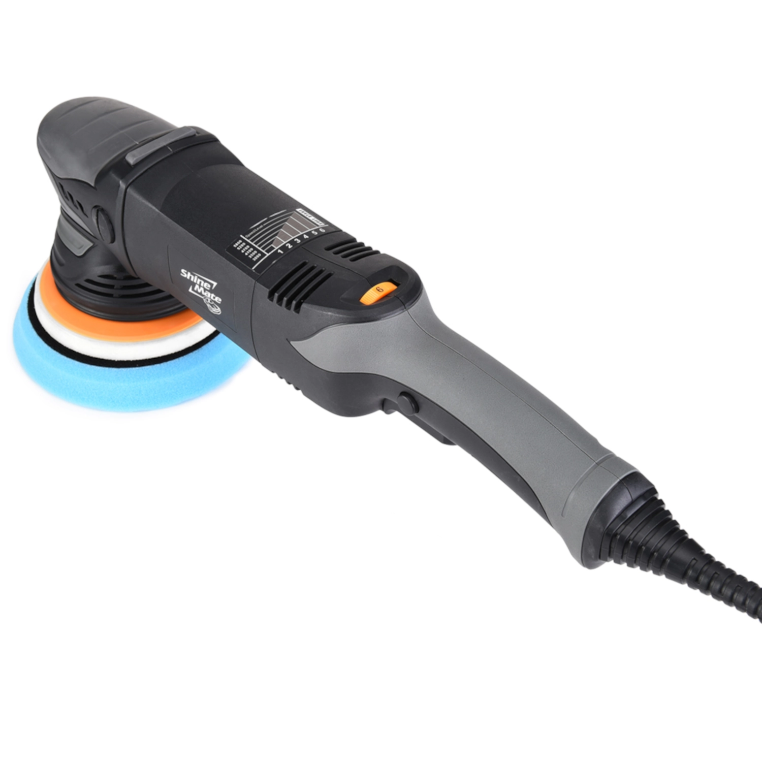 ShineMate Polerka dual action EX620-5/15, Talerz 123mm, Skok 15mm