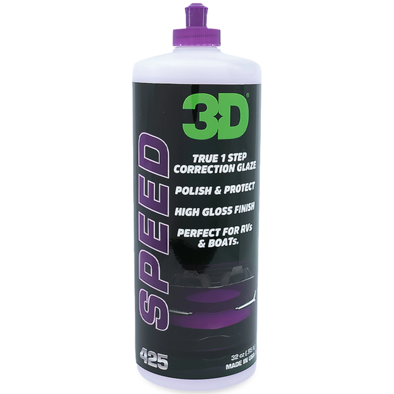 All-in-One Car Polish bottle 946ml from 3D Car Care for paint correction and sealing