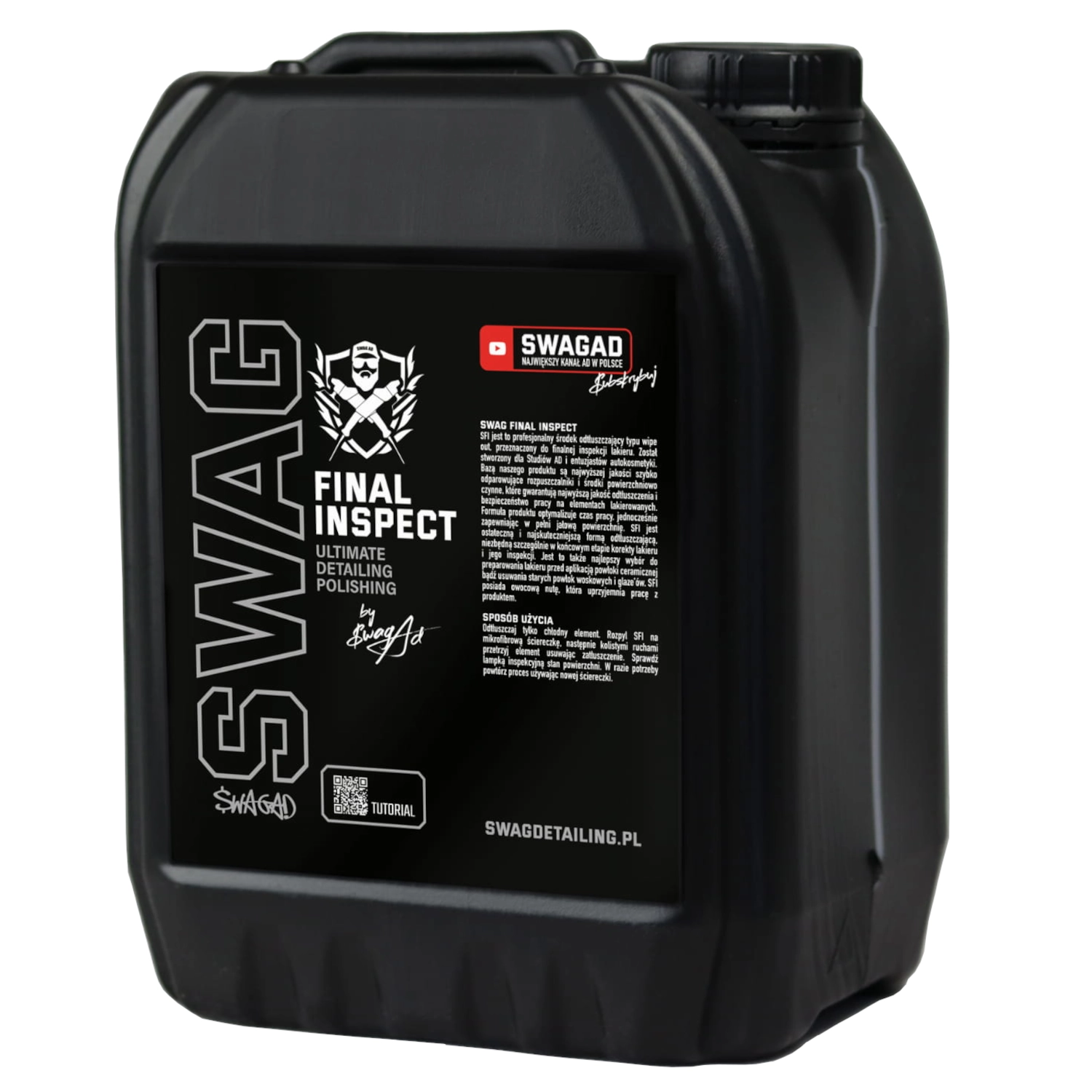 Swag Final Inspect - Środek odtłuszczające lakier 5L