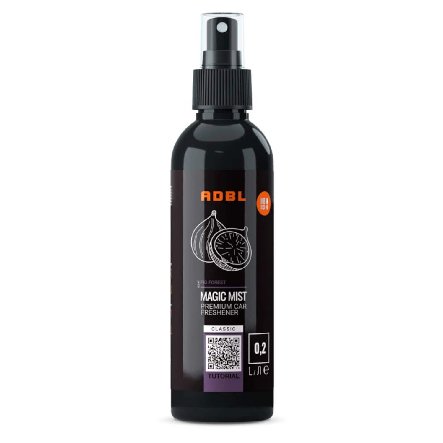 ADBL Car Air Freshener Fig Forest 200ml bottle for cabin freshening with warm sweet aroma