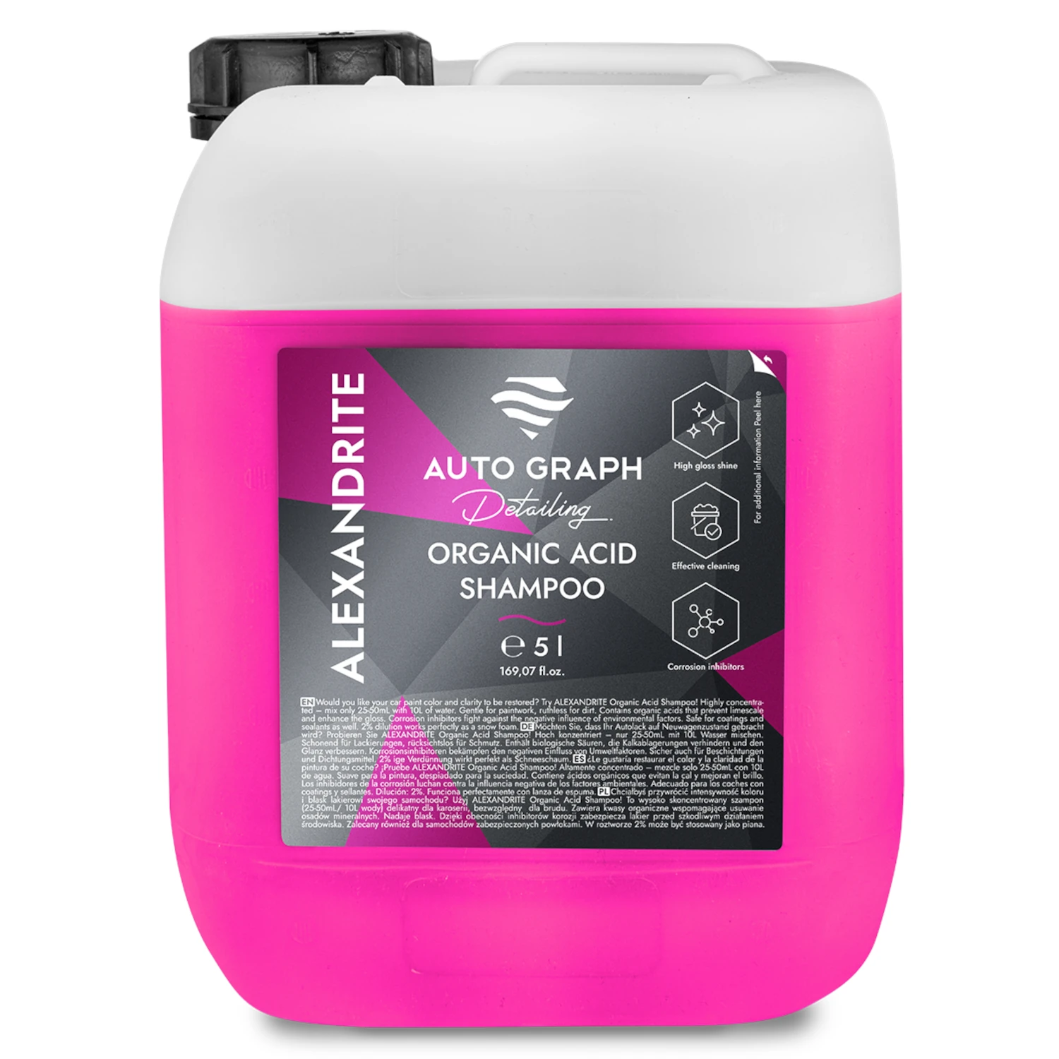 Auto Graph ALEXANDRITE Organic Acid Shampoo 5L