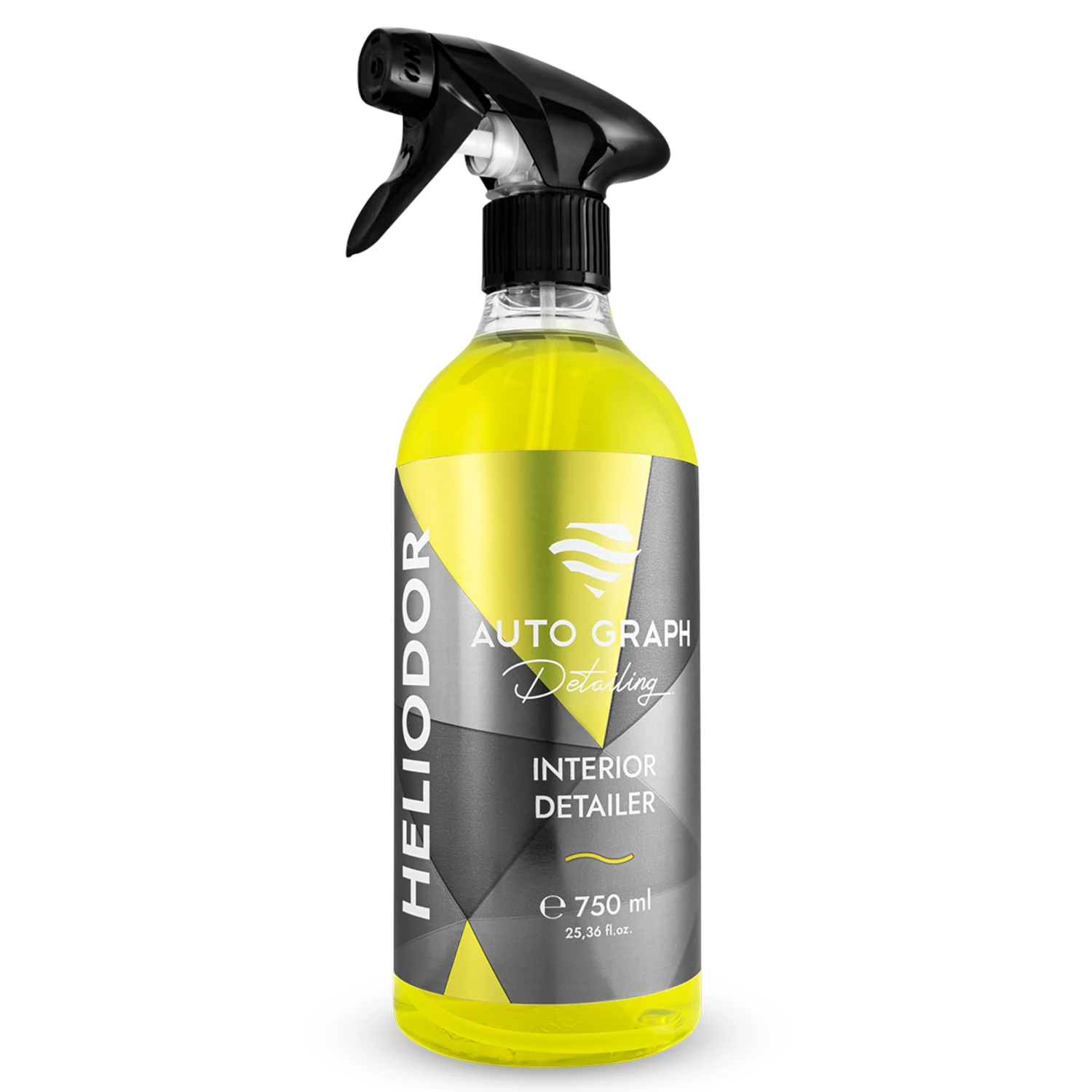 Auto Graph Interiörrengöring antistatisk sprayflaska 750ml med satinfinish för fordonets interiör