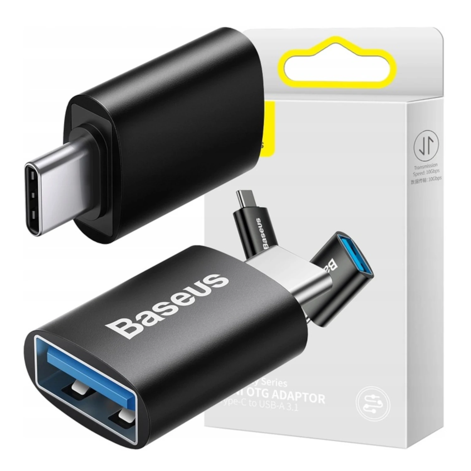 Baseus Ingenuity Przejściówka Adapter Z USB Typ C do USB-A