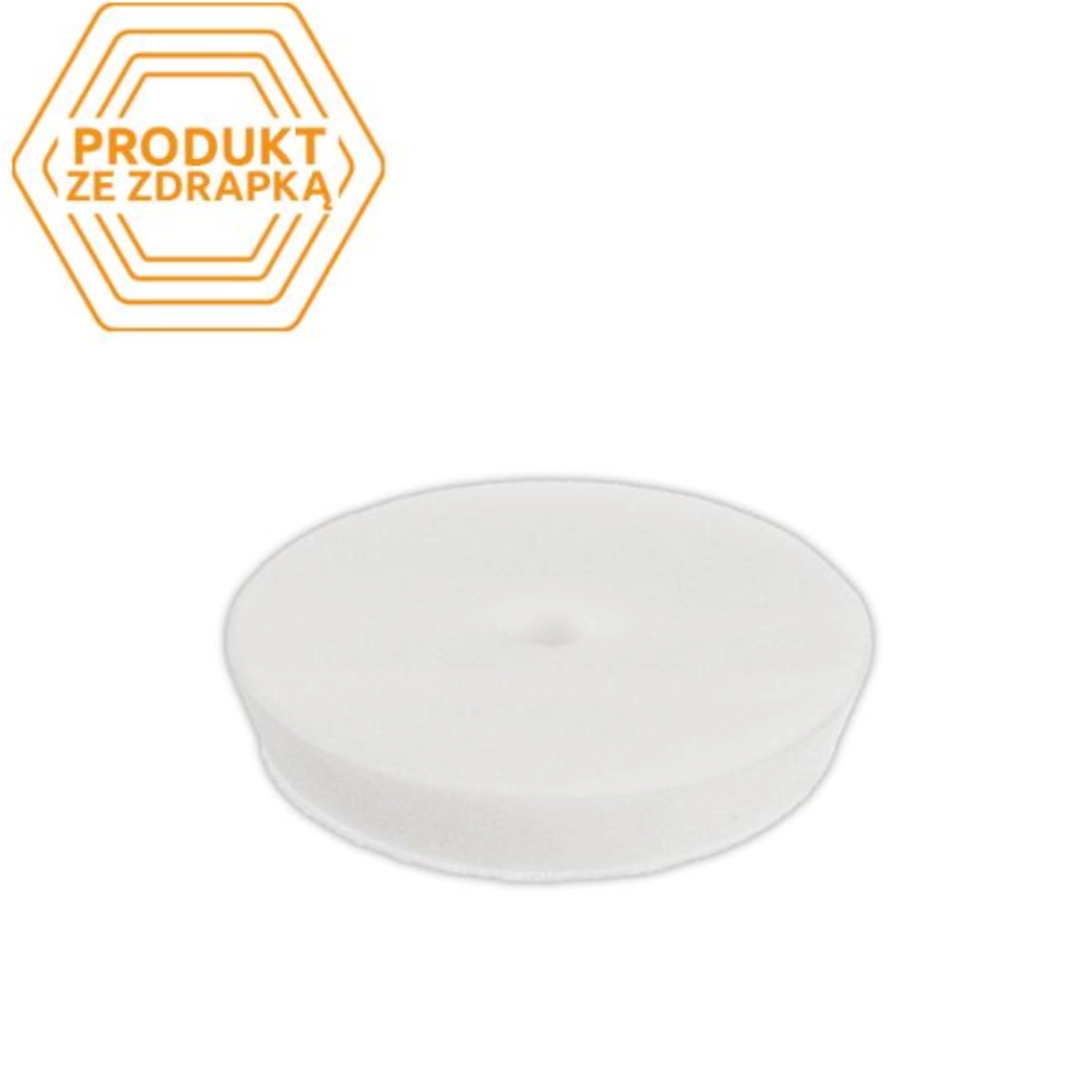 Honey Combination Cutting Foam Pad 150/165mm White Hard for DA polisher paint correction