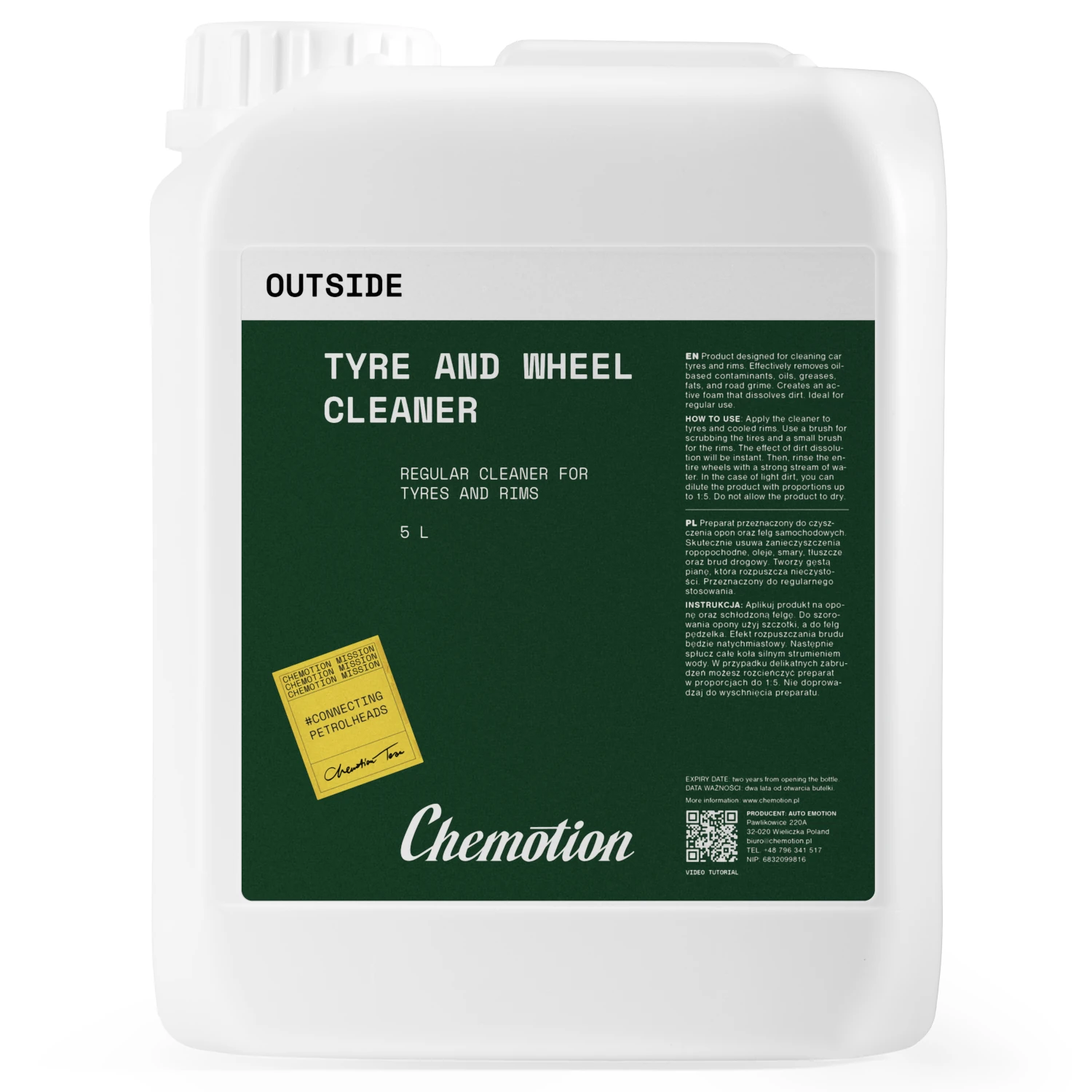 Chemotion Tyre and Wheel Cleaner 5L