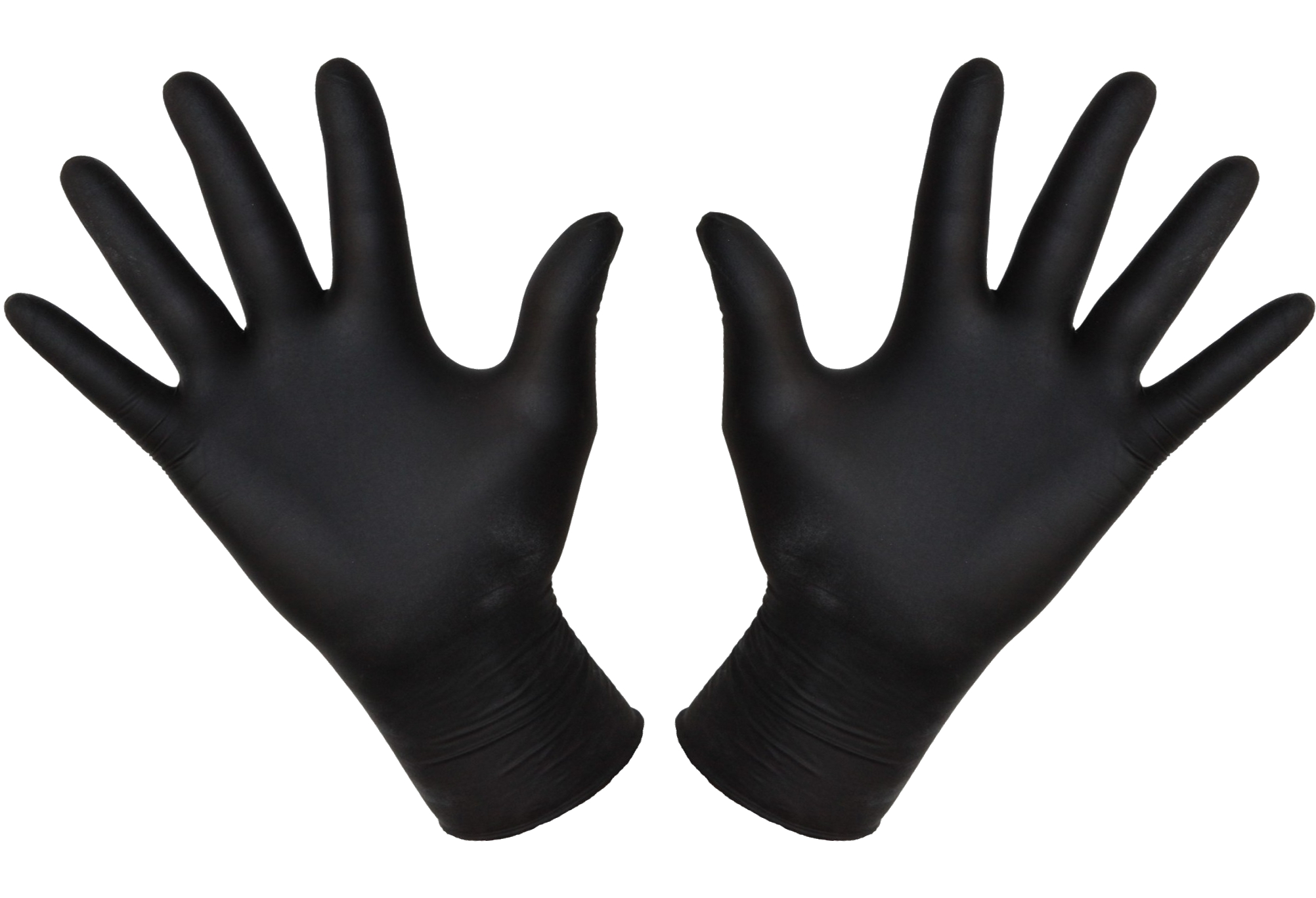 Monster Shine Nitrilhandskar Svarta 100-pack Storlek S engångshandskar för detailing