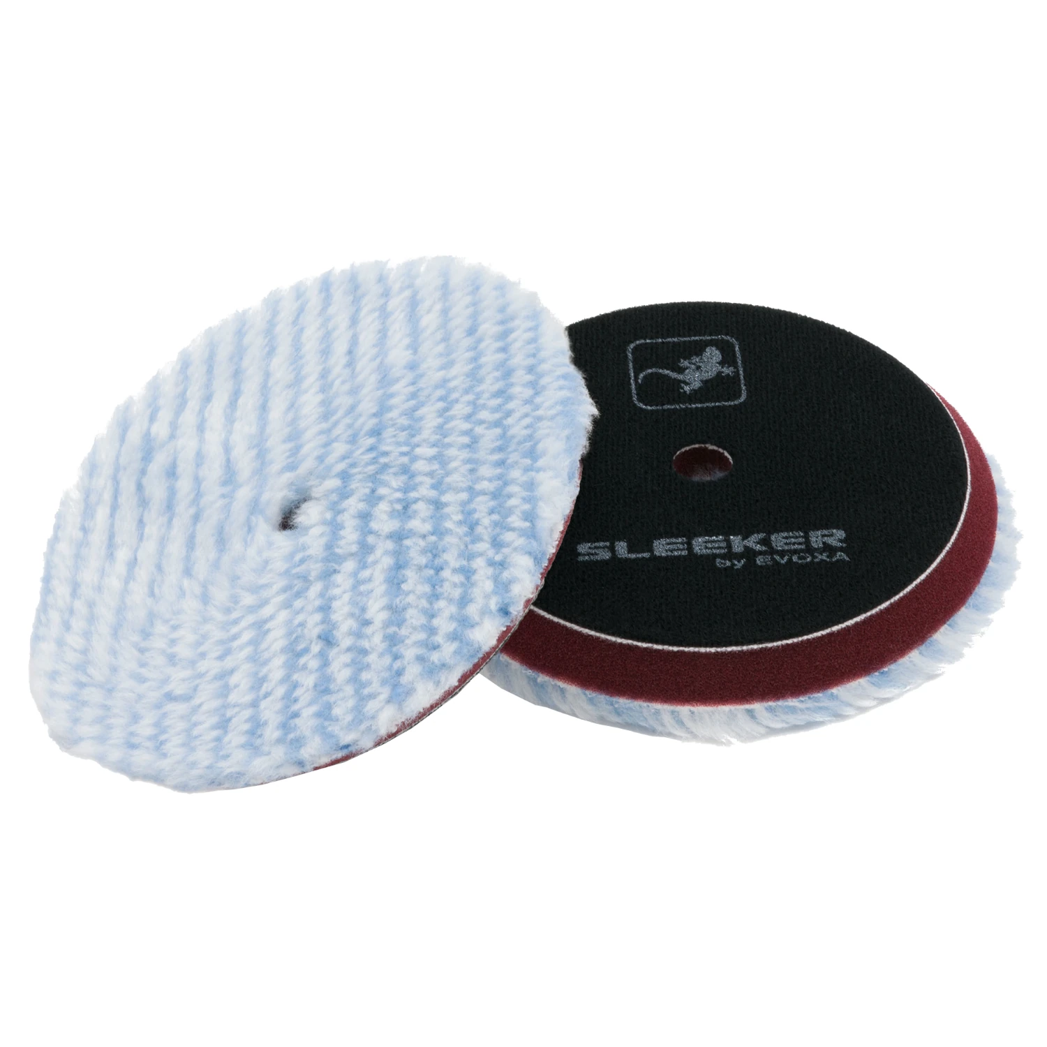 Evoxa Microfiber Polerpad Blue Killer 130/150mm blå polpad för DA polisher och rotary polisher