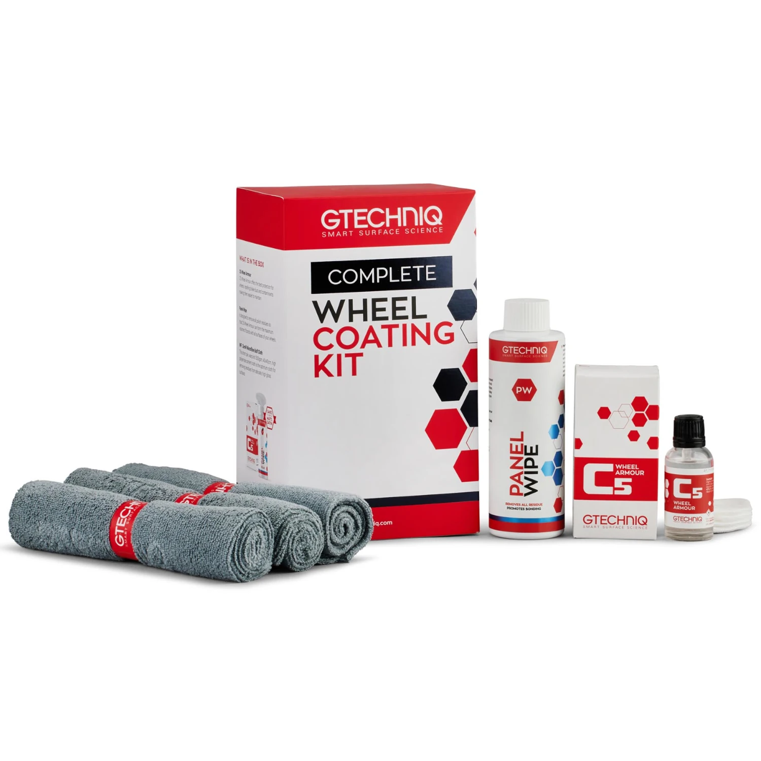 GTECHNIQ Wheel Coat KIT - Zestaw do czyszczenia i ochrony felg