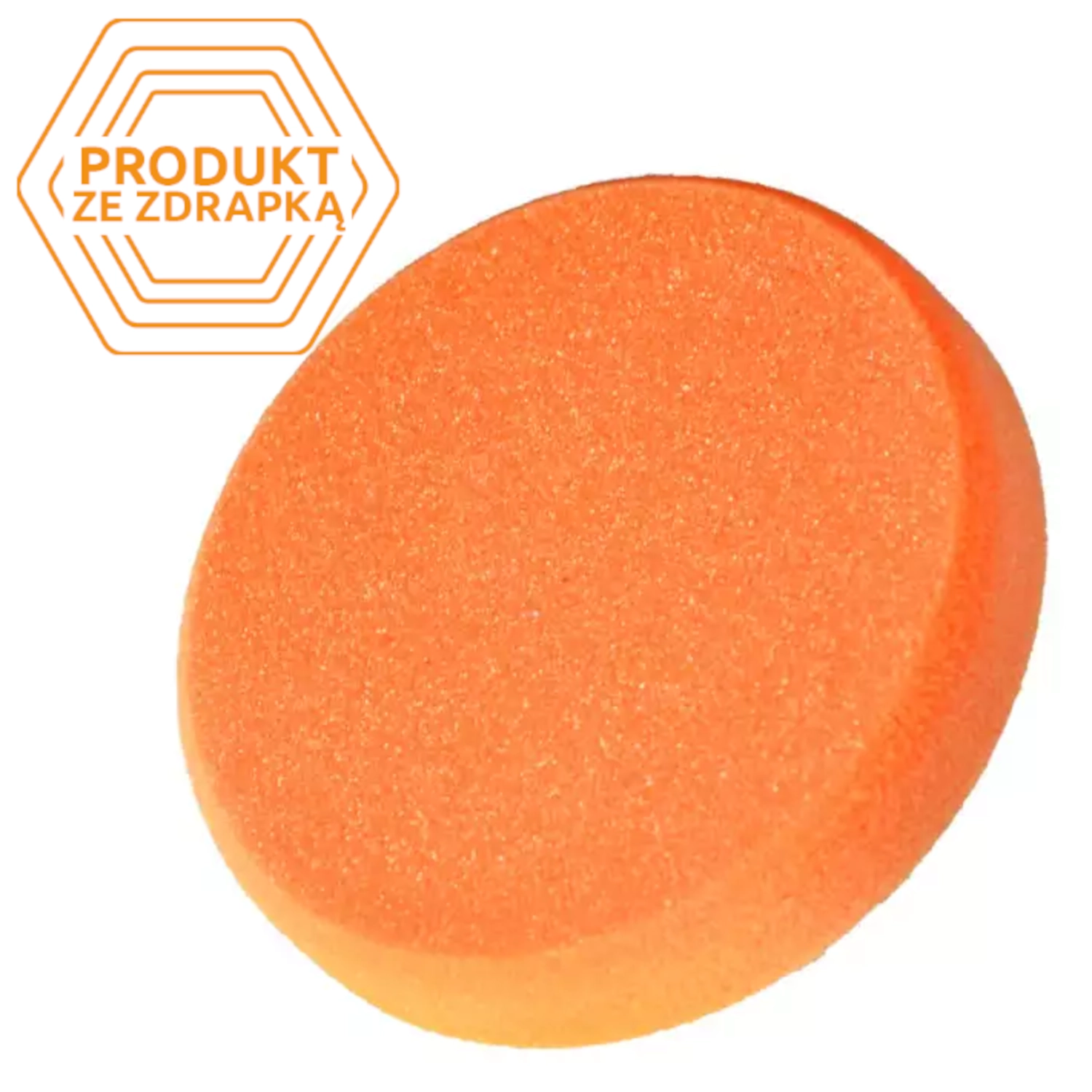 Orange Honey Combination Medium Foam Pad 50mm for paint correction with DA polisher
