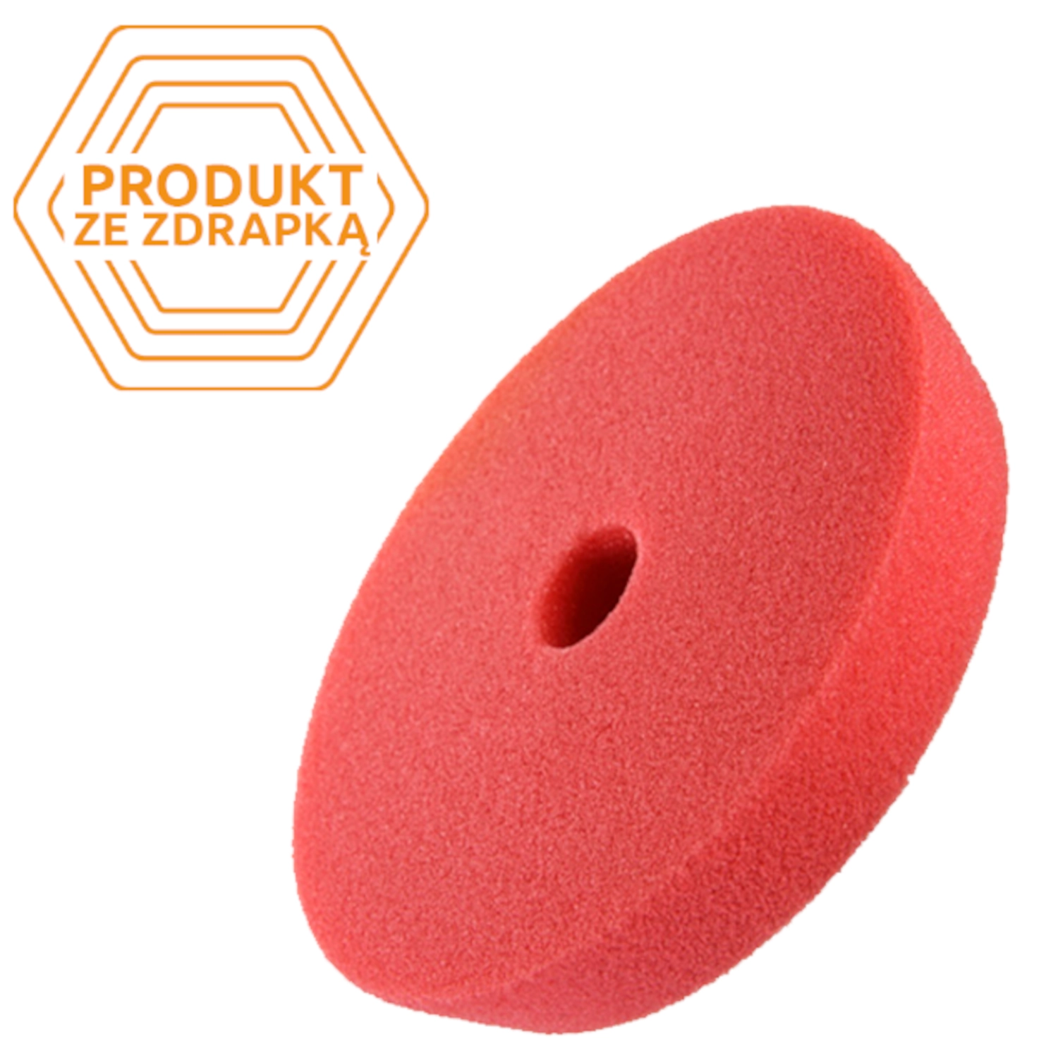 Bilvård finishing foam pad 150/165mm – Czerwona R-DA