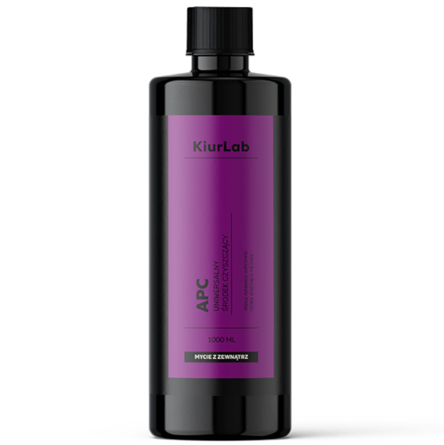 KiurLab All-Purpose Cleaner Concentrated 1L plastic bottle for cleaning plastic, fabric and rubber surfaces