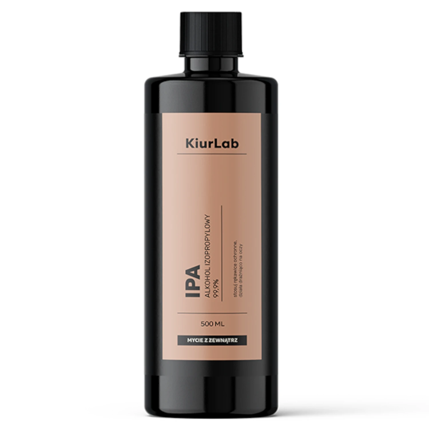 KiurLab Isopropylalkohol IPA 99,9% flaska 500ml för avfettning och ytrengöring inom detailing