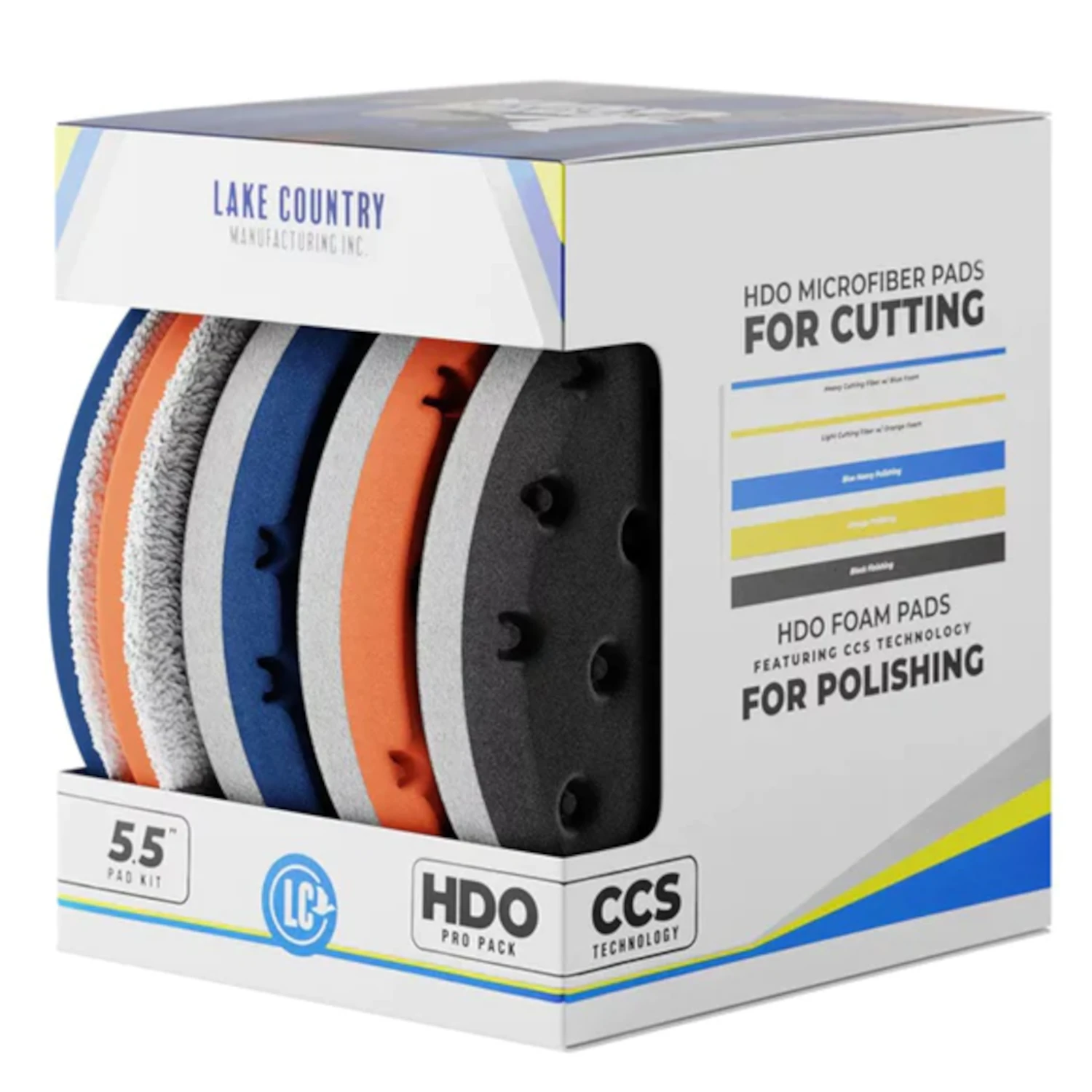 Polishing Pad Kit 140mm – autopflege, Lake Country