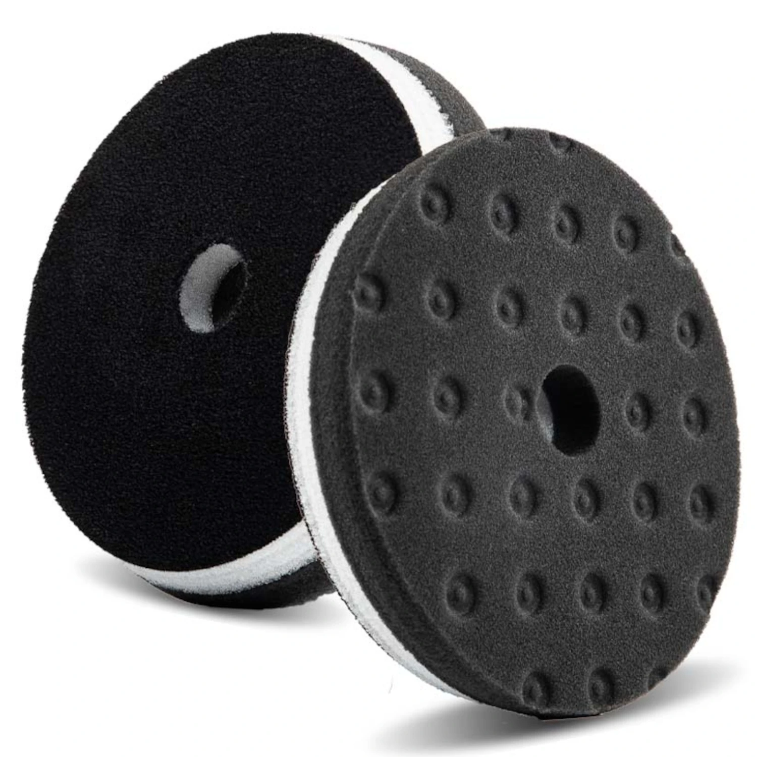 Svart Lake Country Polerpad 140mm CCS högdensitetsskum för maskinpolering