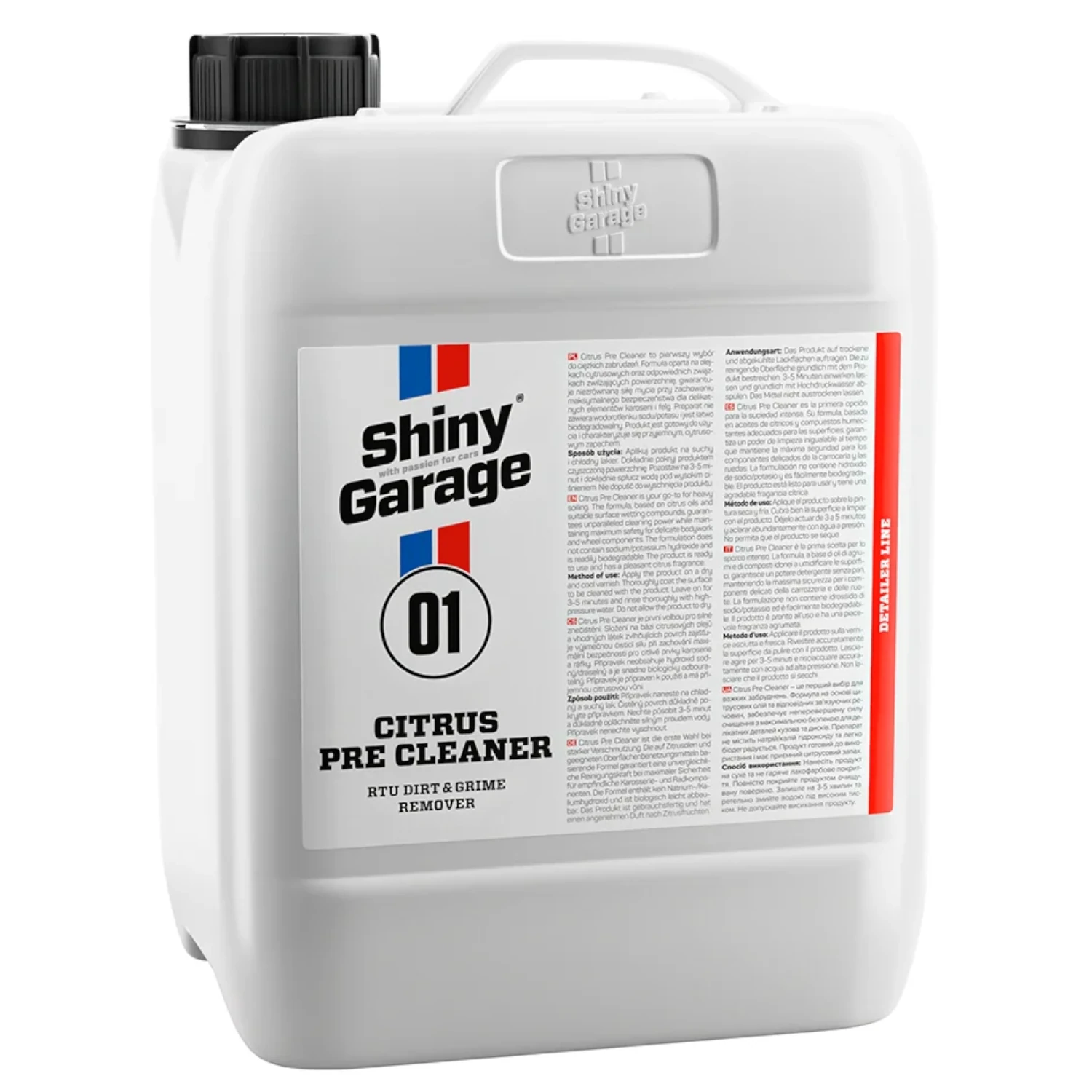 Shiny Garage Citrus Pre Cleaner - Produkt do mycia wstępnego 5L